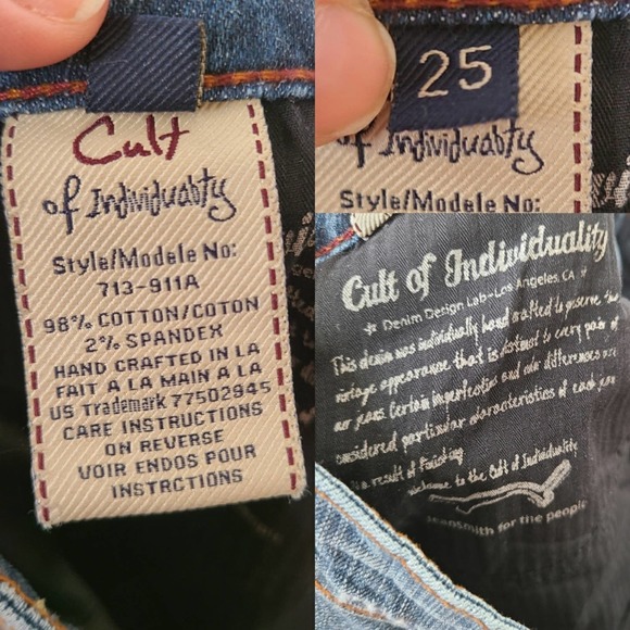 Cult of Individuality Rogan Stretch Cropped Jeans - Picture 7 of 8